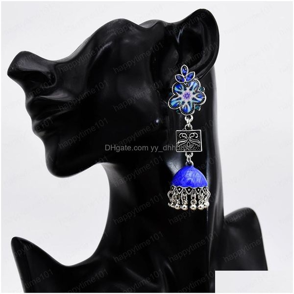 dangle chandelier retro style with glass flower pattern color enamel tassel dangle earrings for woman charms jewelry wedding gift dhfy3, Silver
dangle chandelier retro style with glass flower pattern color enamel tassel dangle earrings for woman charms jewelry wedding gift dhfy3, Silver