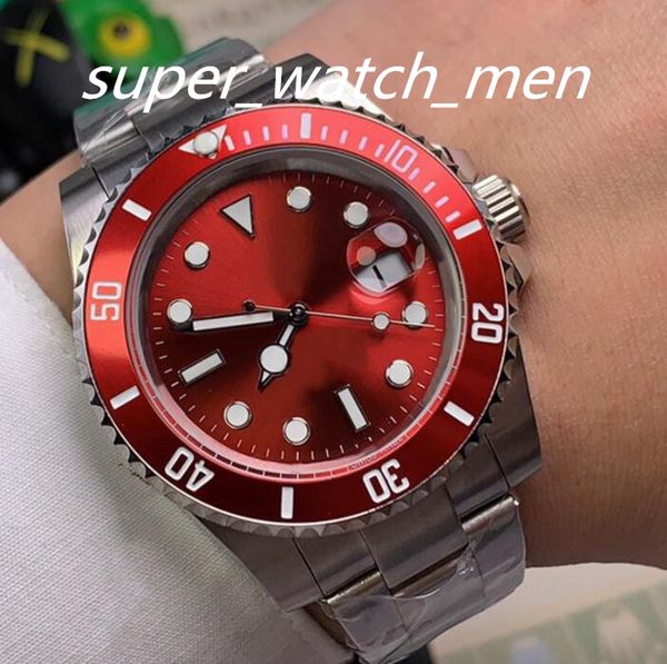 2023 new date red dial 116610 40mm asian 2813 automatic mens watch 316l steel case stainless steel strap sapphire glass sport gents watchese, Slivery;brown
2023 new date red dial 116610 40mm asian 2813 automatic mens watch 316l steel case stainless steel strap sapphire glass sport gents watchese, Slivery;brown