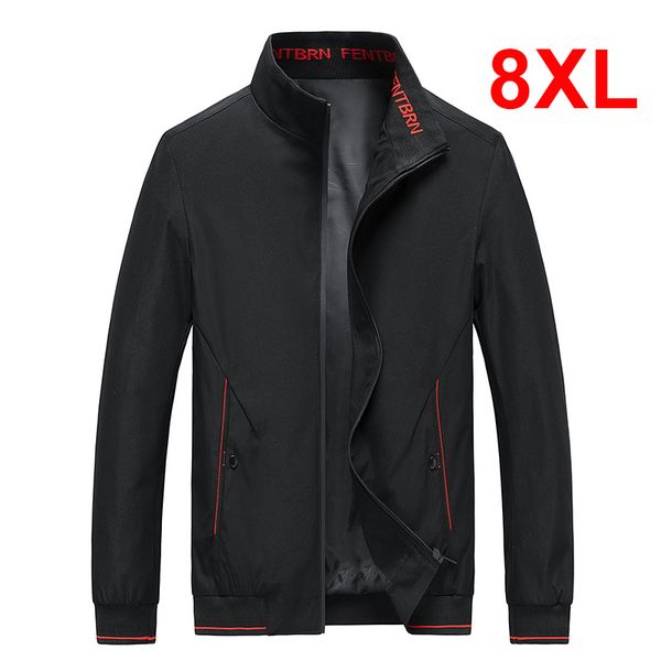 mens jackets jacket men plus size 8xl coats spring autumn solid color windbreaker fashion casual coat male zipper outerwear outdoor 221129, Black;brown
mens jackets jacket men plus size 8xl coats spring autumn solid color windbreaker fashion casual coat male zipper outerwear outdoor 221129, Black;brown