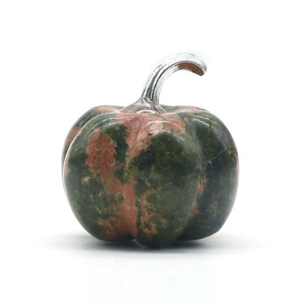 30mm healing pumpkin unakite stones natural crystal hand made carving pumpkin shape stone for christmas gifts, Black
30mm healing pumpkin unakite stones natural crystal hand made carving pumpkin shape stone for christmas gifts, Black