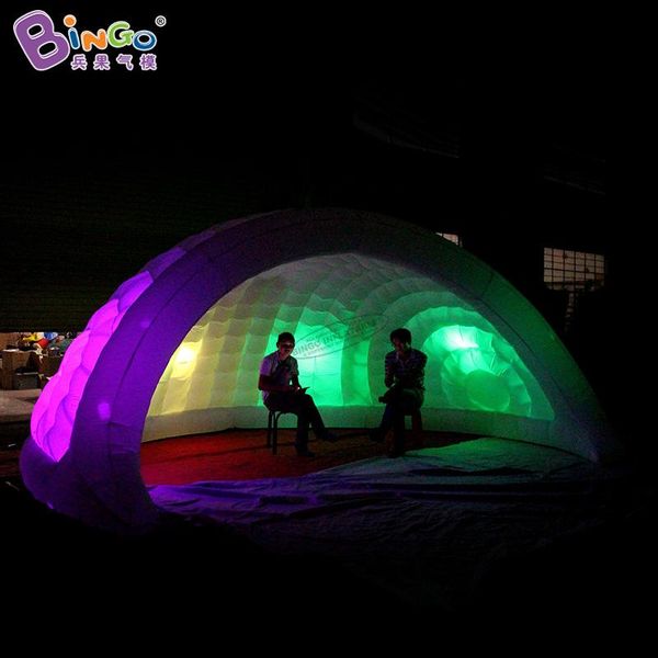 Personalized 5x4.2x2.5 Meters Inflatable igloo dome hotel dome tent / air-blown garden toys sports