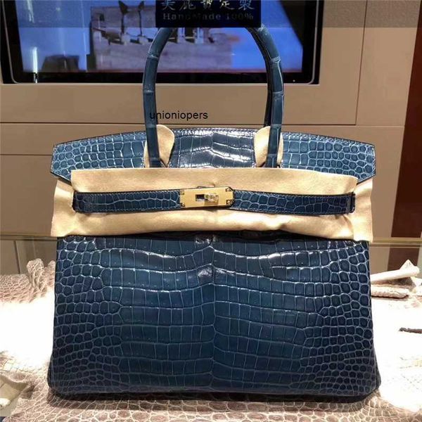 birkin bags all handmade pure crocodile leather bag 30cm women's handbag 1p duck blue large capacity ayw
birkin bags all handmade pure crocodile leather bag 30cm women's handbag 1p duck blue large capacity ayw