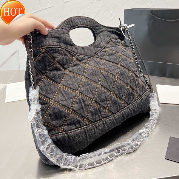 luxury designer handbags women's denim tote bags blue and black embroidered quilted ringer pattern silver metal chain high volume cross
luxury designer handbags women's denim tote bags blue and black embroidered quilted ringer pattern silver metal chain high volume cross
