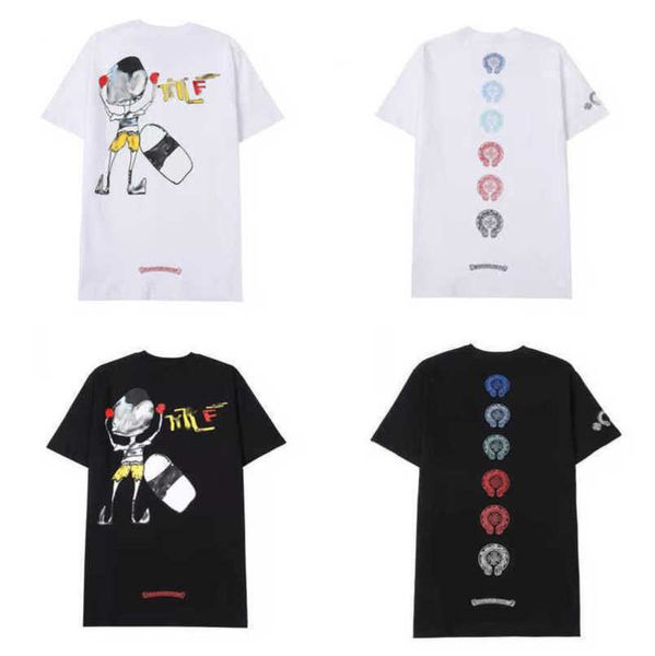 women's fashion luxury t shirt ch brand tees men women sanskrit letter short sleeve horseshoe couple t-shirts designer polos tshirts c, White
women's fashion luxury t shirt ch brand tees men women sanskrit letter short sleeve horseshoe couple t-shirts designer polos tshirts c, White
