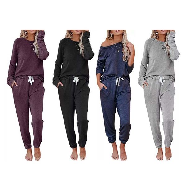 women's tracksuits sweatsuit set 2 piece long sleeve pullover and drawstring sweatpants sport outfits sets, Gray
women's tracksuits sweatsuit set 2 piece long sleeve pullover and drawstring sweatpants sport outfits sets, Gray