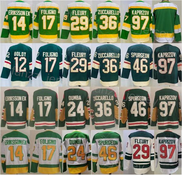 men hockey 2023 reverse retro 36 mats zuccarello jerseys 97 kirill kaprizov 24 matt dumba 46 jared spurgeon marcus foligno marc-andre fleury, Black;red
men hockey 2023 reverse retro 36 mats zuccarello jerseys 97 kirill kaprizov 24 matt dumba 46 jared spurgeon marcus foligno marc-andre fleury, Black;red