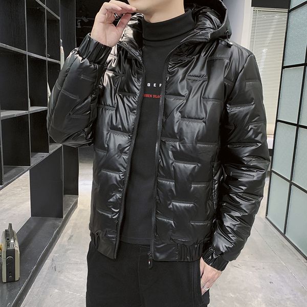 men's down parkas brand fashion men autumn winter jacket glossy look male casual hooded coats cotton outerwear black silver color size
men's down parkas brand fashion men autumn winter jacket glossy look male casual hooded coats cotton outerwear black silver color size