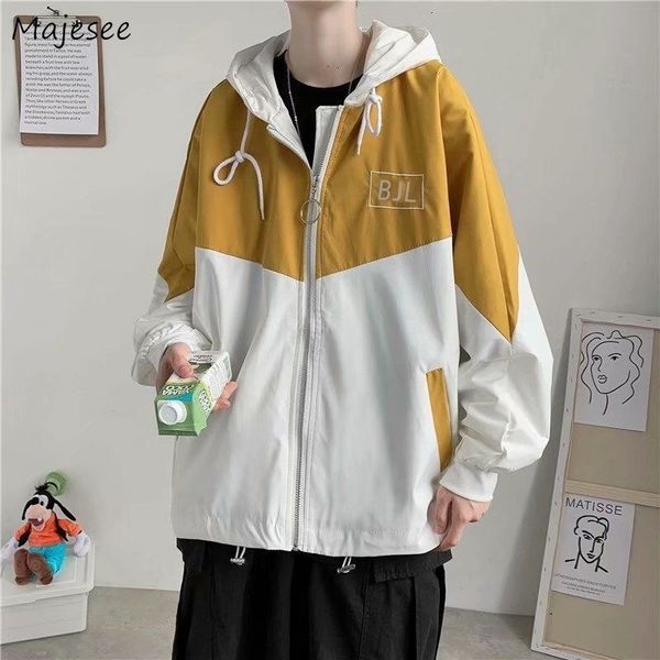 men's jackets men hooded patchwork students zipper tooling coat harajuku m 3xl loose windbreaker preppy fashion bomber autumn clothing, Black;brown
men's jackets men hooded patchwork students zipper tooling coat harajuku m 3xl loose windbreaker preppy fashion bomber autumn clothing, Black;brown