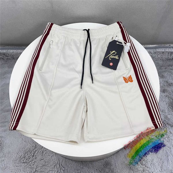 men's shorts brown stripes needles mesh shorts men women high street needles shorts orange embroidery butterfly awge track breeches t22, White;black
men's shorts brown stripes needles mesh shorts men women high street needles shorts orange embroidery butterfly awge track breeches t22, White;black