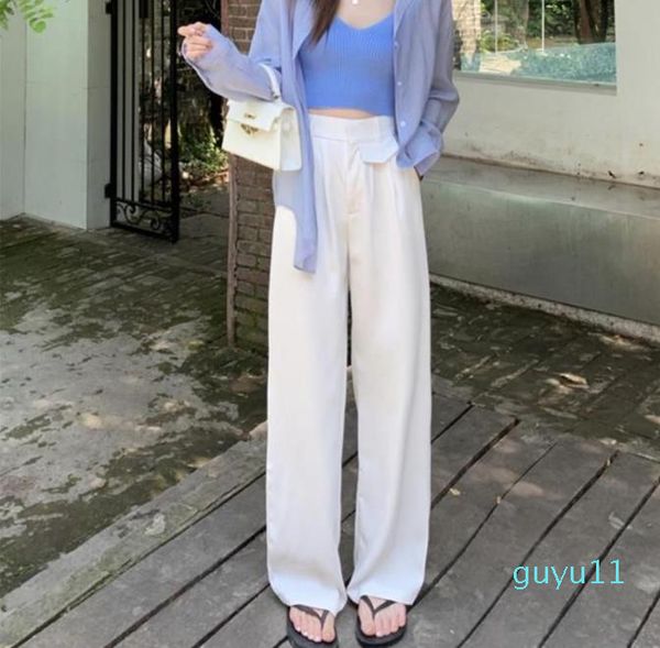 women's pants hzirip solid trousers women slim-fit summer all match 2022 casual office, Black;white
women's pants hzirip solid trousers women slim-fit summer all match 2022 casual office, Black;white