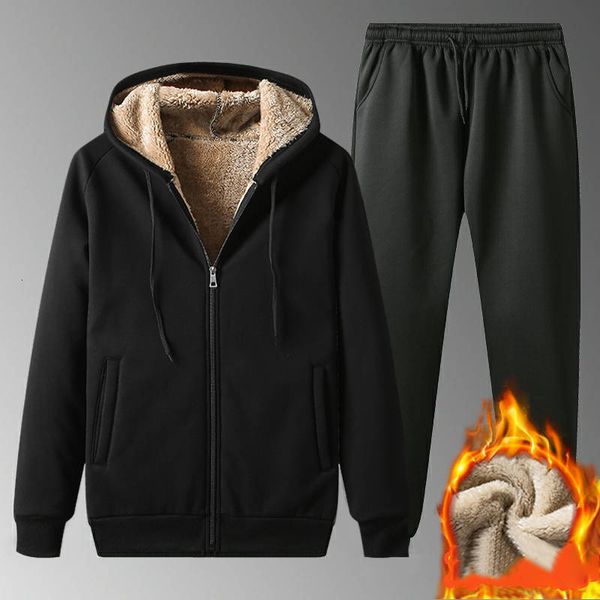 mens tracksuits warm sport suit men 2 piecesset winter sportsuit thermal hoodies sets fleece tracksuit windproof gym run sportswear 221130, Gray
mens tracksuits warm sport suit men 2 piecesset winter sportsuit thermal hoodies sets fleece tracksuit windproof gym run sportswear 221130, Gray