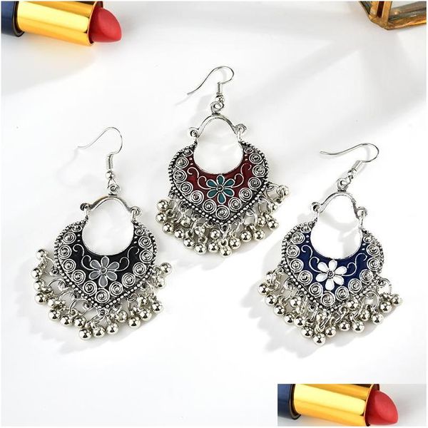 dangle chandelier bohemian fashion jewelry womens vintage earrings flower metel beads dangle drop delivery dhdoi, Silver
dangle chandelier bohemian fashion jewelry womens vintage earrings flower metel beads dangle drop delivery dhdoi, Silver