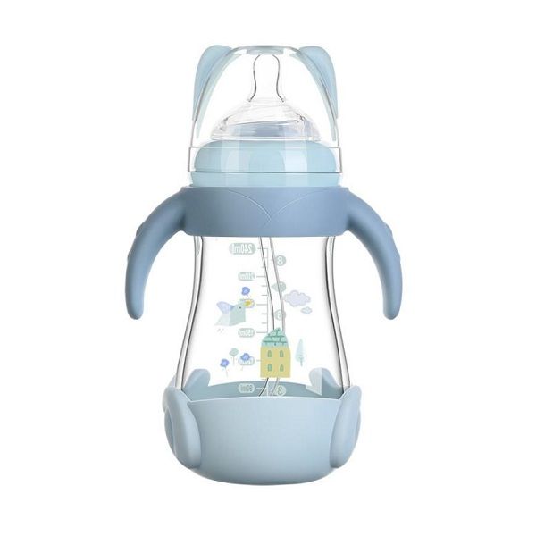 neonatal glass feeding bottle silicone pacifier milk water cute imitating breast milk for born infant anti-colic anti-choking
neonatal glass feeding bottle silicone pacifier milk water cute imitating breast milk for born infant anti-colic anti-choking