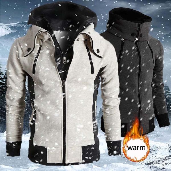 mens jackets hoodie zip up hoodies scarf collar warm sweatshirt solid color patchwork hooded sports outdoor casual daily streetwear 221129, Black;brown
mens jackets hoodie zip up hoodies scarf collar warm sweatshirt solid color patchwork hooded sports outdoor casual daily streetwear 221129, Black;brown
