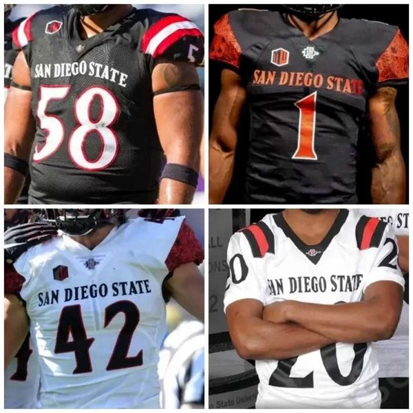 custom san diego state aztecs football jersey ncaa college chance bell chase jasmin keshawn banks rashaad penny 28 marshall faulk ryan agnew, Black
custom san diego state aztecs football jersey ncaa college chance bell chase jasmin keshawn banks rashaad penny 28 marshall faulk ryan agnew, Black