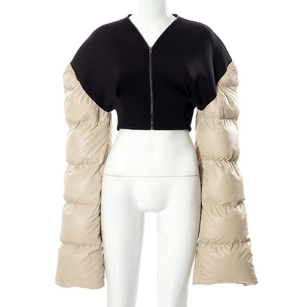 woman outerwear down jackets slim short womens designers jacket long sleeve warm cotton coats cing women, Black
woman outerwear down jackets slim short womens designers jacket long sleeve warm cotton coats cing women, Black