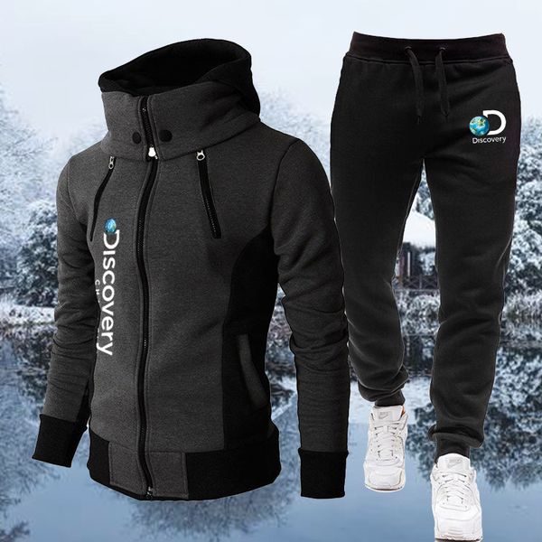 mens tracksuits discovery channel men zipper hoodies male sweatshirtsweatpants suit 2pcs warm tracksuit sets outfit 221130, Gray
mens tracksuits discovery channel men zipper hoodies male sweatshirtsweatpants suit 2pcs warm tracksuit sets outfit 221130, Gray