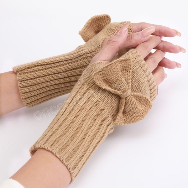 autumn women cute bow warm knitted gloves winter female gothic home office half finger fingerless gloves fashion solid, Blue;gray
autumn women cute bow warm knitted gloves winter female gothic home office half finger fingerless gloves fashion solid, Blue;gray
