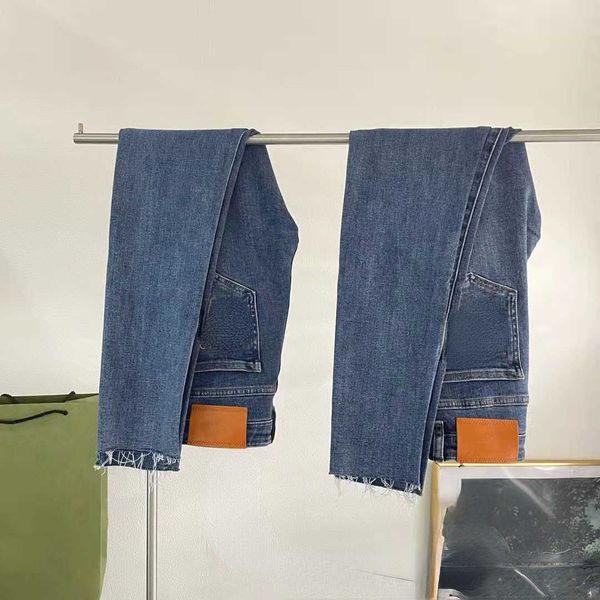 women's jeans letter embroidery 2022 autumn and winter show thin show leg long elastic medium high waist small foot jeans, Blue
women's jeans letter embroidery 2022 autumn and winter show thin show leg long elastic medium high waist small foot jeans, Blue