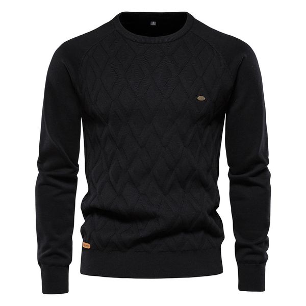mens sweaters cotton pullovers fashion oneck sweater solid color winter thick men knitwear 221130, White;black
mens sweaters cotton pullovers fashion oneck sweater solid color winter thick men knitwear 221130, White;black