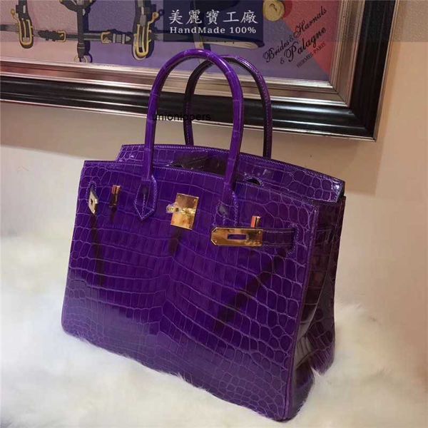 herme birkin bags full handmade genuine crocodile leather bag 30cm single shoulder messenger handbag purple large capacity ayw
herme birkin bags full handmade genuine crocodile leather bag 30cm single shoulder messenger handbag purple large capacity ayw