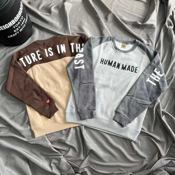 mens hoody human designer cotton make hip hop richao made raglan sleeve panel plush round neck sweater loose for men and women oversi, Black
mens hoody human designer cotton make hip hop richao made raglan sleeve panel plush round neck sweater loose for men and women oversi, Black