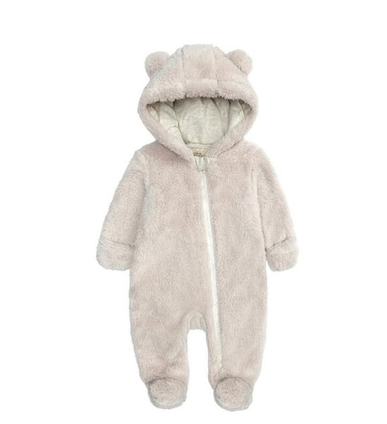 autumn winter infant romper for new born baby costume boys jumpsuit kids clothing overall girls romper cotton hooded clothes, Blue