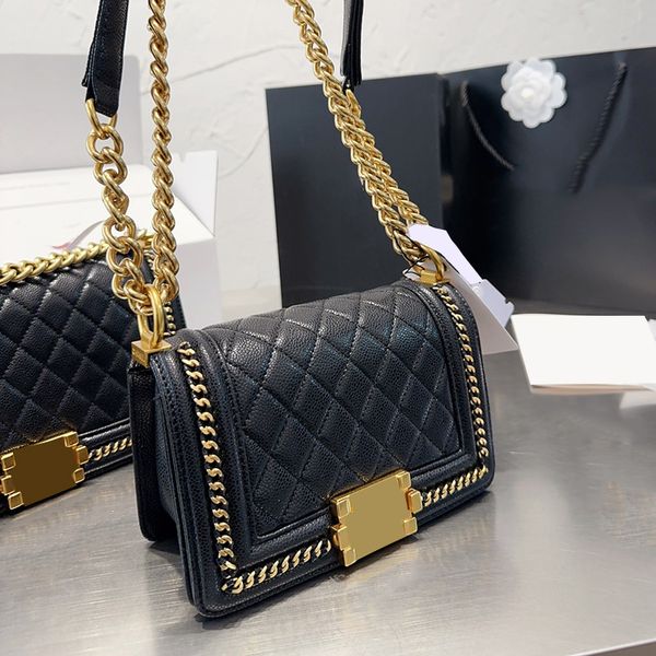 womens classic boy calfskin quilted bags mini/medium caviar leather purse gold metal chain with adjustable shoulder strap crossbody shoulder
womens classic boy calfskin quilted bags mini/medium caviar leather purse gold metal chain with adjustable shoulder strap crossbody shoulder