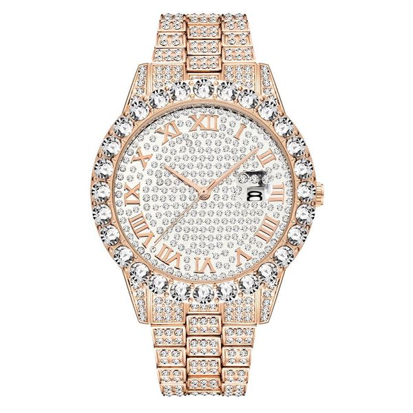 watches for men diamonds gold watch men's watch fashionable waterproof hip hop rhinestone roman scale alloy steel band, Slivery;brown
watches for men diamonds gold watch men's watch fashionable waterproof hip hop rhinestone roman scale alloy steel band, Slivery;brown