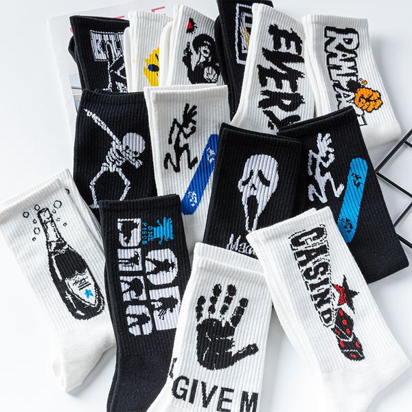 mens socks ins style basketball cotton hiphop female sports harajuku cool funny for and women 221130, Black
mens socks ins style basketball cotton hiphop female sports harajuku cool funny for and women 221130, Black