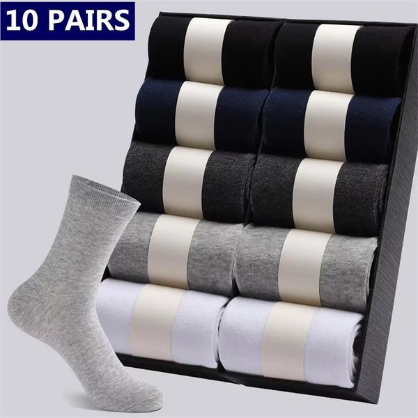 mens socks 10pairs polyester cotton business breathable mid tube casual soft 221130, Black
mens socks 10pairs polyester cotton business breathable mid tube casual soft 221130, Black