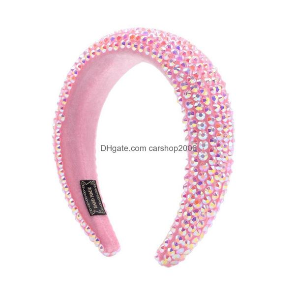 headbands europe fashion womens headband hair hoop head hoops rhinstones sponge wide hairband drop delivery jewelry hairjewelry dhuth, Silver
headbands europe fashion womens headband hair hoop head hoops rhinstones sponge wide hairband drop delivery jewelry hairjewelry dhuth, Silver