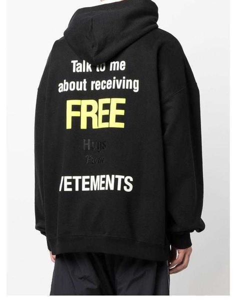 men's hoodies sweatshirts designer lettered men's women's loose hoodie pullover sweater vtm fashion streetwear hoodie, Black
men's hoodies sweatshirts designer lettered men's women's loose hoodie pullover sweater vtm fashion streetwear hoodie, Black