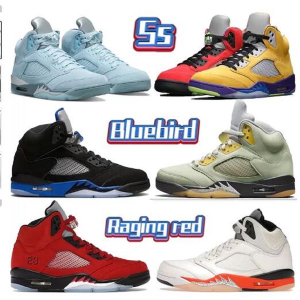 2023 5 5s men basketball shoes bluebird jade horizon racer blue what the raging red unc anthracite alternate grape quai 54 mens sneakers
2023 5 5s men basketball shoes bluebird jade horizon racer blue what the raging red unc anthracite alternate grape quai 54 mens sneakers