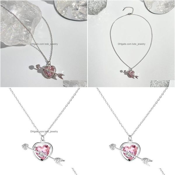 pendant necklaces fashion jewelry arrow heart pink love pendant necklace women choker necklaces drop delivery pendants dhiya, Silver
pendant necklaces fashion jewelry arrow heart pink love pendant necklace women choker necklaces drop delivery pendants dhiya, Silver