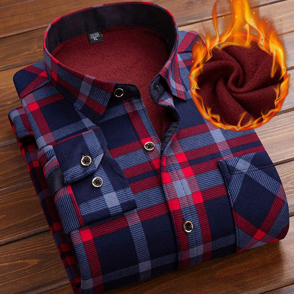 mens casual shirts autumn winter thicken fleece men business plaid long sleeve warm clothes turn down collar button up classic 221130, White;black
mens casual shirts autumn winter thicken fleece men business plaid long sleeve warm clothes turn down collar button up classic 221130, White;black