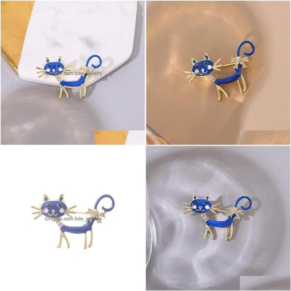 pins brooches fashion jewelry cartoon cat brooch rhinestone blue breastpin lady accessories drop delivery dhlge, Gray
pins brooches fashion jewelry cartoon cat brooch rhinestone blue breastpin lady accessories drop delivery dhlge, Gray
