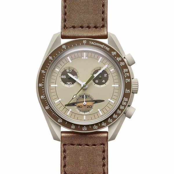 space series planet moon watches mens luxury brand waterproof sport wristwatch chronograph 42mm nylon quartz clock relogio masculino, Slivery;brown
space series planet moon watches mens luxury brand waterproof sport wristwatch chronograph 42mm nylon quartz clock relogio masculino, Slivery;brown