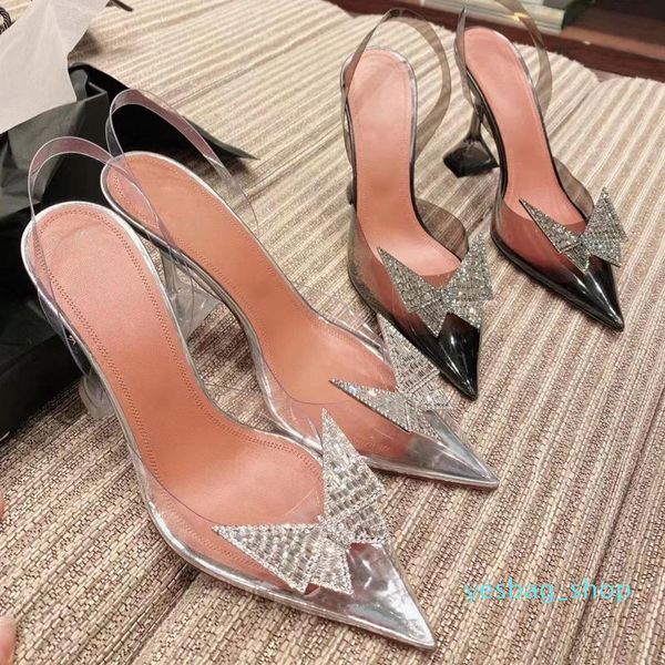 2021ss amina muaddi heel women sandals julia mule glass transparent pvc high heeled sandal white crystal studs roman 03 wedding slippers eur, Black
2021ss amina muaddi heel women sandals julia mule glass transparent pvc high heeled sandal white crystal studs roman 03 wedding slippers eur, Black