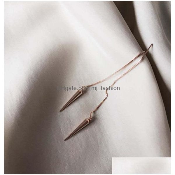 dangle chandelier fashion jewelry punk vintage long cone rivet earrings stud tassel drop delivery dh6ja, Silver
dangle chandelier fashion jewelry punk vintage long cone rivet earrings stud tassel drop delivery dh6ja, Silver