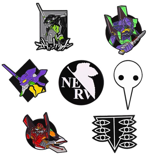 japanese anime cartoon mechwarrior project brooch 7pcs set funny zinc alloy enamel paint badge for children small pin, Gray
japanese anime cartoon mechwarrior project brooch 7pcs set funny zinc alloy enamel paint badge for children small pin, Gray
