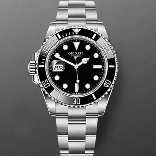 watches fully automatic mechanical watch ceramic bezel stainless steel strap sapphire mirror waterproof montre de luxe, Silver
watches fully automatic mechanical watch ceramic bezel stainless steel strap sapphire mirror waterproof montre de luxe, Silver