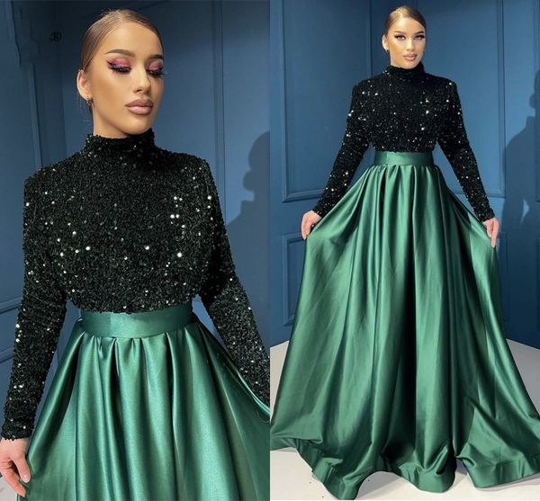 green muslim evening night dress for women long sleeves high neck aline sequin velvet formal prom party gowns robe de soiree 2023, Black;red
green muslim evening night dress for women long sleeves high neck aline sequin velvet formal prom party gowns robe de soiree 2023, Black;red