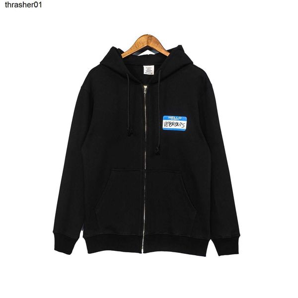men's hoodies sweatshirts fashion vtm graffiti zipper hoodie jacket men's women's fashion brand streetwear hoodie, Black
men's hoodies sweatshirts fashion vtm graffiti zipper hoodie jacket men's women's fashion brand streetwear hoodie, Black
