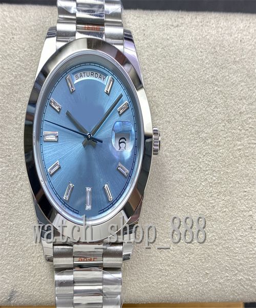 ew factory mens watch better quality watches 40mm day-date 228238 228235 228239 blue roman dial president cal.3255 movement mechanical autom, Slivery;brown
ew factory mens watch better quality watches 40mm day-date 228238 228235 228239 blue roman dial president cal.3255 movement mechanical autom, Slivery;brown