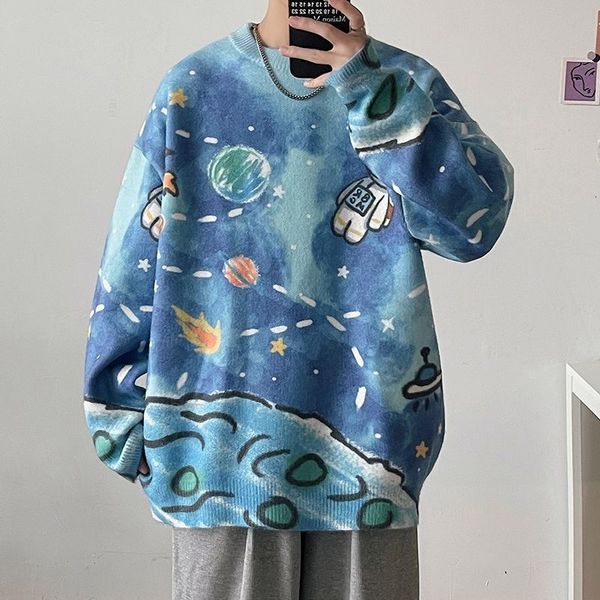 men's hoodies sweatshirts sweaters men and women hong kong fashion br printed knitwear autumn winter large size loose lazy style 221129, Black
men's hoodies sweatshirts sweaters men and women hong kong fashion br printed knitwear autumn winter large size loose lazy style 221129, Black
