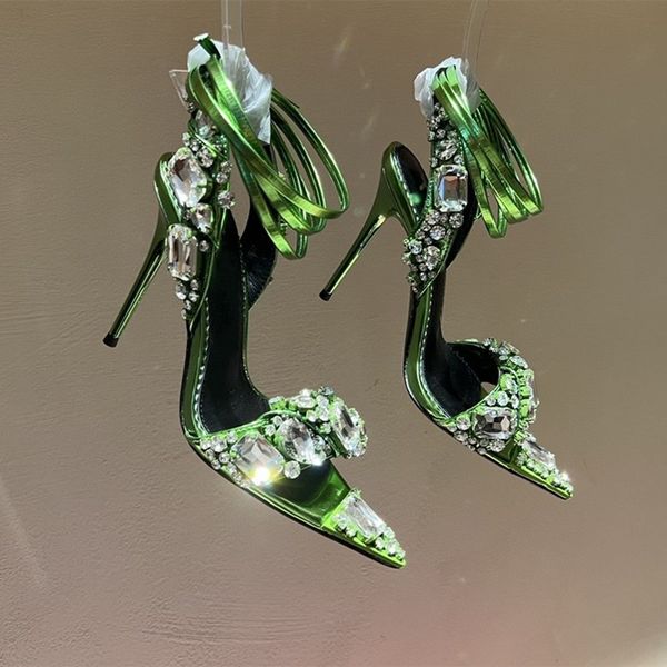 the newmirror leather and crystal pointed gemstone sandals gold winding bandage .3cm women's luxury designers street style shoes fact, Black
the newmirror leather and crystal pointed gemstone sandals gold winding bandage .3cm women's luxury designers street style shoes fact, Black