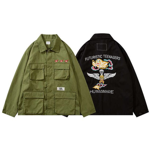 mens hoody human deigner cotton make hip hop verion japanee fahion made co embroidered multi pocket work clothe style, Black
mens hoody human deigner cotton make hip hop verion japanee fahion made co embroidered multi pocket work clothe style, Black