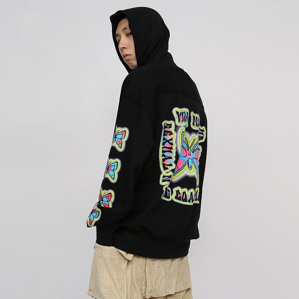 men's hoodies sweatshirts hip hop ed sweatshirt mens streetwear harajuku oversized loose casual cotton hooded pullover couples 221129, Black
men's hoodies sweatshirts hip hop ed sweatshirt mens streetwear harajuku oversized loose casual cotton hooded pullover couples 221129, Black