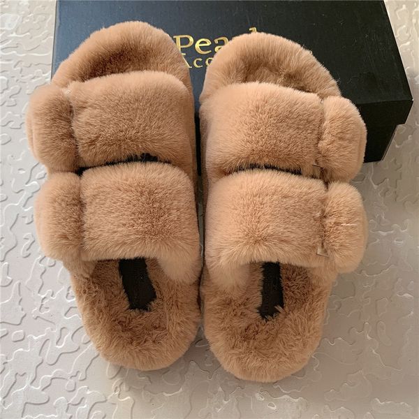 slippers ladies high imitation mink fur women s shoes fluffy warm and fashionable artiflcial flat 35 42 221130, Black
slippers ladies high imitation mink fur women s shoes fluffy warm and fashionable artiflcial flat 35 42 221130, Black